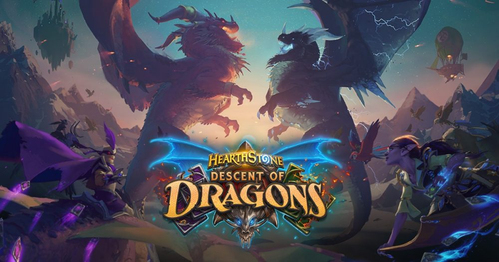 Hearthstote Descent of Dragons Banner